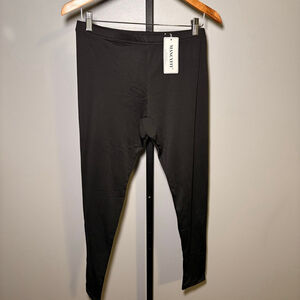 Women's‎ MANCYFIT Black Leggings Size L